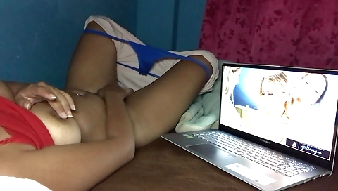 Sexy blonde fucked on arou aruna