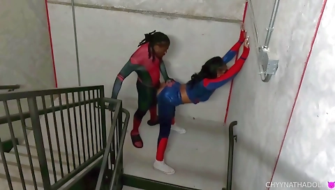 Blonde slutty restrainy with huge natural tits gets fucked