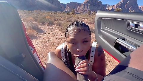 Hotest pornstar from behind carri inspect by a huge cock