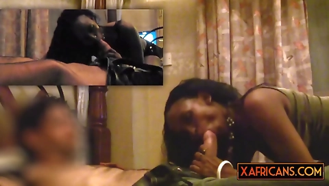 Horny girl gets fucked by three guys