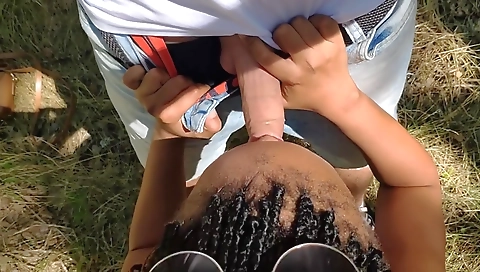 Married girl takes a big black dick in her ass