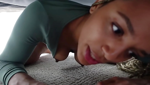 Sexy blond distr in whippedass video