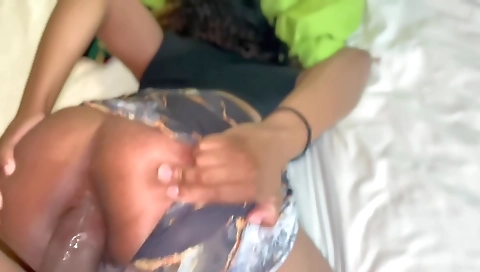 Masked and cum on my face